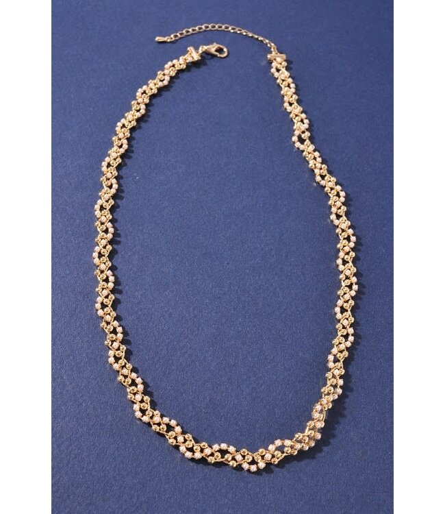 PEACE OF MIND GOLD DIPPED NECKLACE