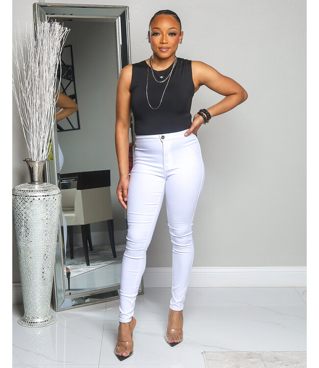 BASIC NEEDS SEAMLESS BODYSUIT - BLACK