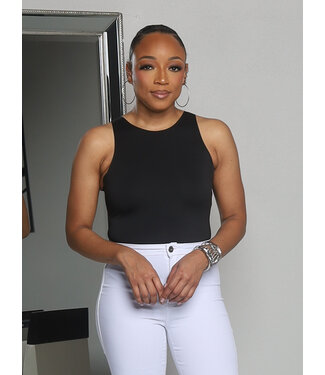 NEED IT NOW SEAMLESS BODYSUIT - BLACK