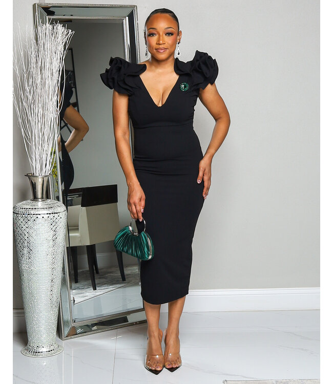 REMEMBER ME DRESS - BLACK