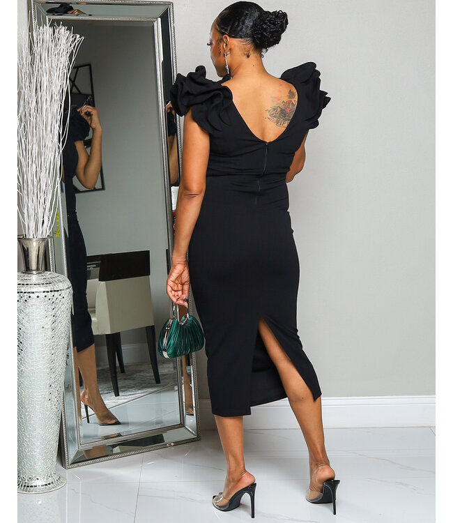 REMEMBER ME DRESS - BLACK