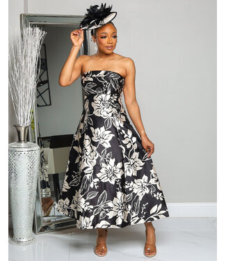 BLOSSOM BLISS MIDI DRESS