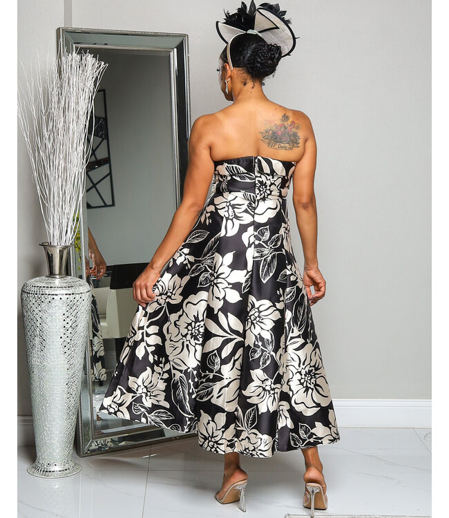 BLOSSOM BLISS MIDI DRESS