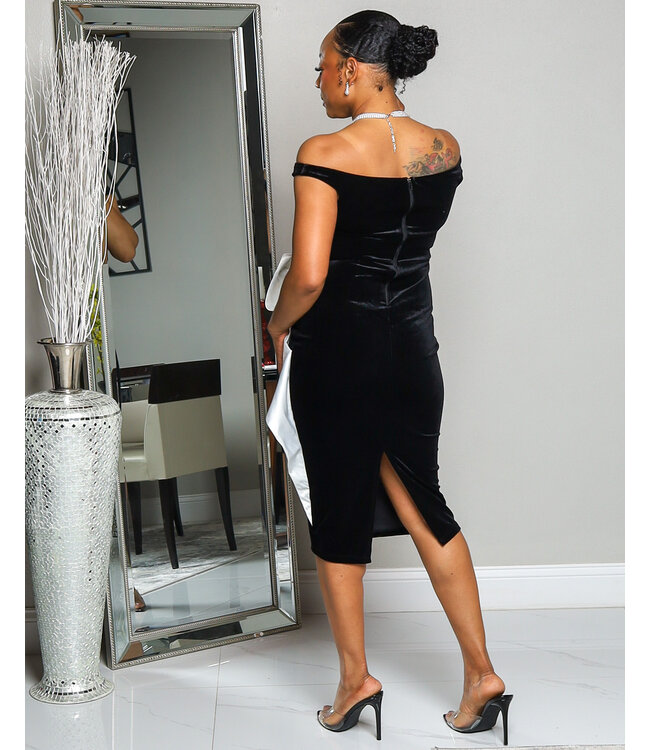 MIXED SIGNALS FLOWER MIDI DRESS