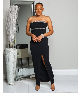 CAUGHT YOUR GAZE JEWEL MAXI DRESS