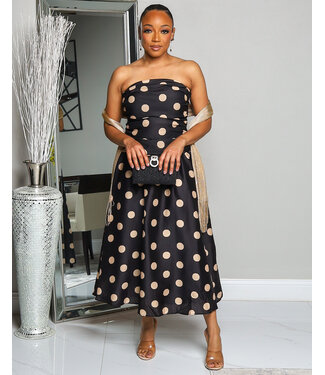 LASTING IMPRESSION POLKA DOT DRESS