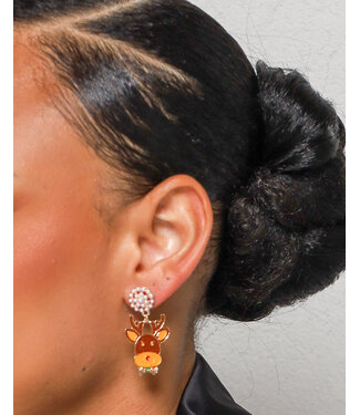 RUNAWAY REINDEER EARRINGS