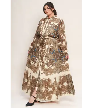 PLUS VINTAGE EXCLUSIVE DRESS