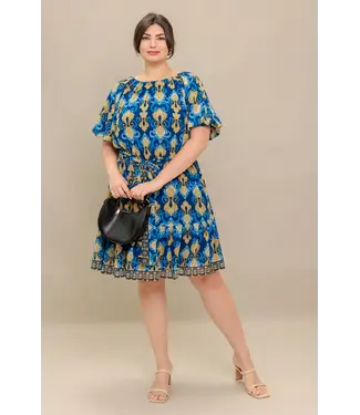 PLUS ROYAL DAY AWAY DRESS