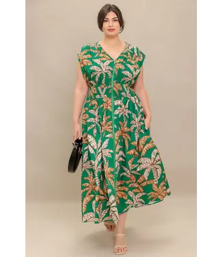 PLUS HIDDEN IN THE PALMS DRESS