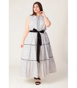 PLUS READY FOR MORE POLKA DOT DRESS