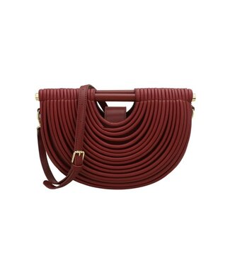 STRUNG ALONG HANDBAG - WINE