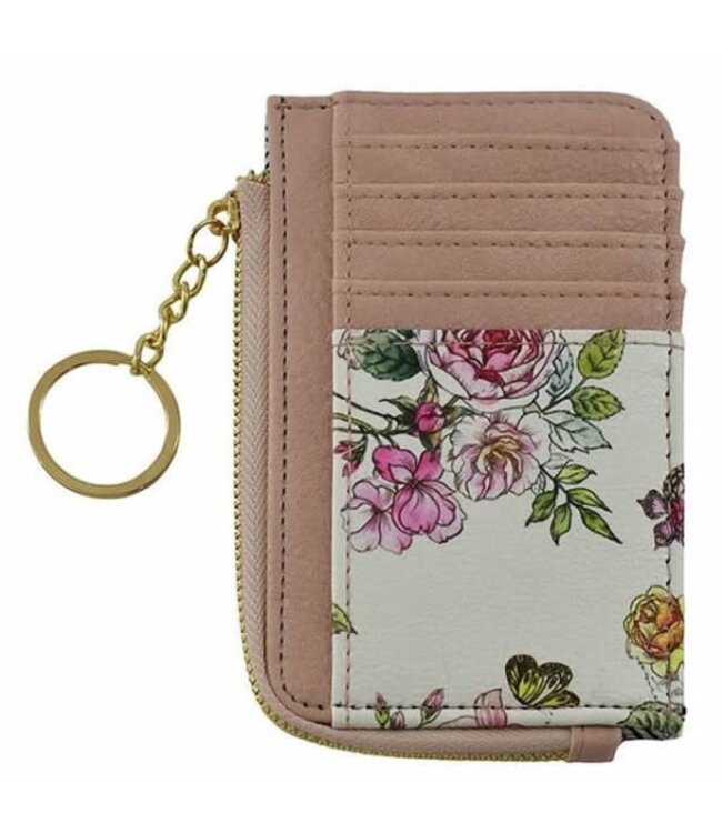 EASY ROUTE CARD HOLDER - PINK FLORAL