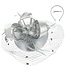 Take Charge Fascinator - Silver