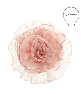 PETAL WHISPER FASCINATOR - MAUVE