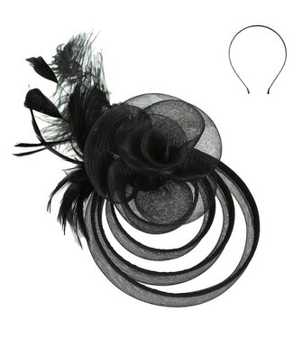 DIFFERENT BREED FASCINATOR - BLACK