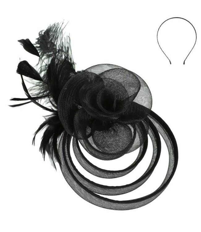 DIFFERENT BREED FASCINATOR - BLACK