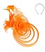 DIFFERENT BREED FASCINATOR - ORANGE