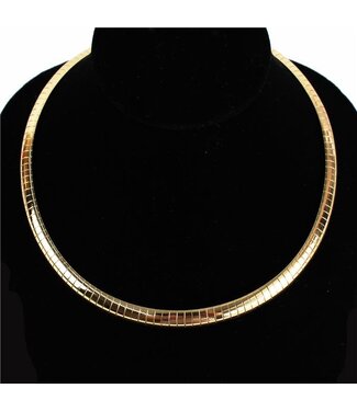 Double Dare Omega Necklace - Gold