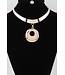 SHAPE SHIFT NECKLACE SET - GOLD