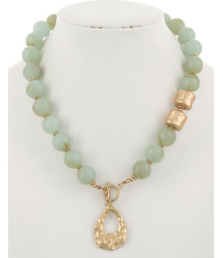 Just Enough Necklace - Mint