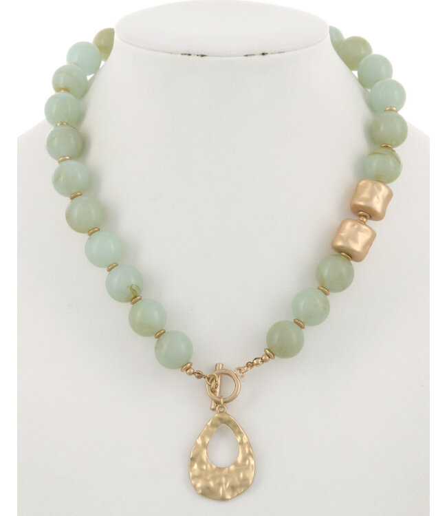 Just Enough Necklace - Mint