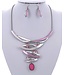 Stack It Up Necklace Set - Fuchsia