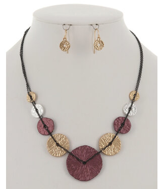 Loose Screws Necklace Set - Multi