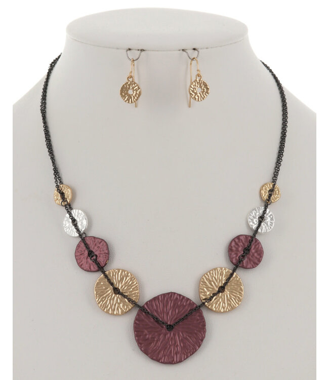 Loose Screws Necklace Set - Multi