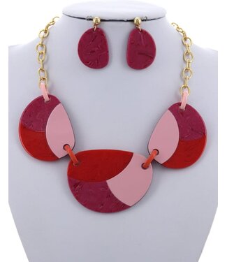 Pink Passion Necklace Set