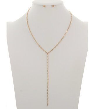 Joint Together Necklace Set - Gold