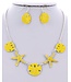 Shoreside Necklace Set - Yellow