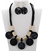 Island Vibes Necklace Set - Black