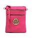 Leave Me Now Crossbody Bag - Fuchsia