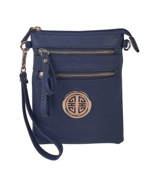 Leave Me Now Crossbody Bag - Navy
