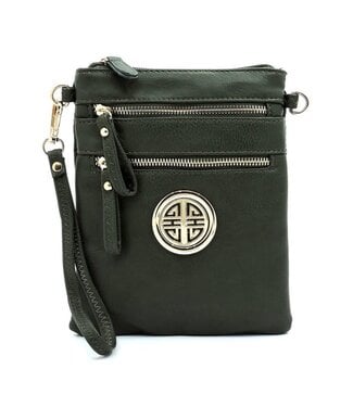 Leave Me Now Crossbody Bag - Olive