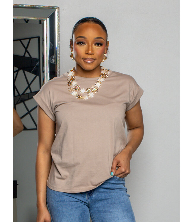 RELAX IN COMFORT T-SHIRT - ASH MOCHA