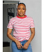 AROUND N AROUND STRIPED TOP - RED
