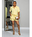 KEEPING PROMISES SHORTS SET - LIGHT YELLOW
