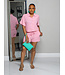 KEEPING PROMISES SHORTS SET - PINK