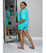 RELAX N CHILL SHORTS SET - TURQUOISE