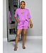 RELAX N CHILL SHORTS SET - SPRING VIOLET