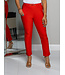 BUCKLE IT ANKLE PANTS - RED