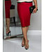 Call Me Basic Pencil Skirt - Red