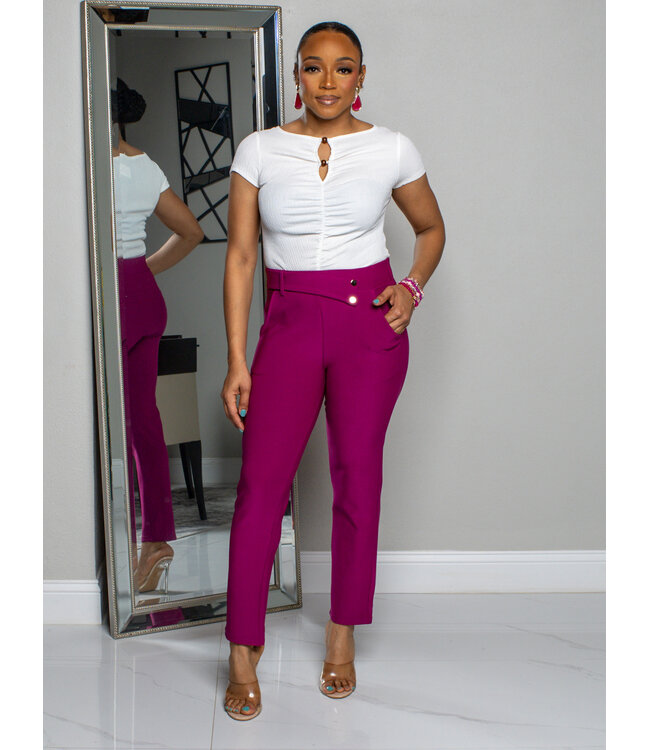 MOVING LIGHT RUCHED TOP - IVORY