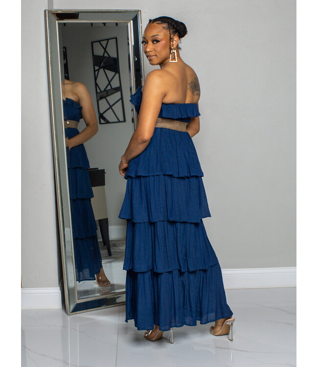 Midnight Salsa Maxi Dress