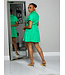 High Stakes Babydoll Dress - Green