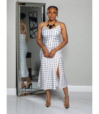 No Misses Polkadot Dress