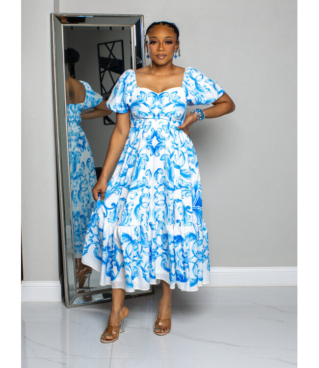 FREE SPIRIT MIDI DRESS