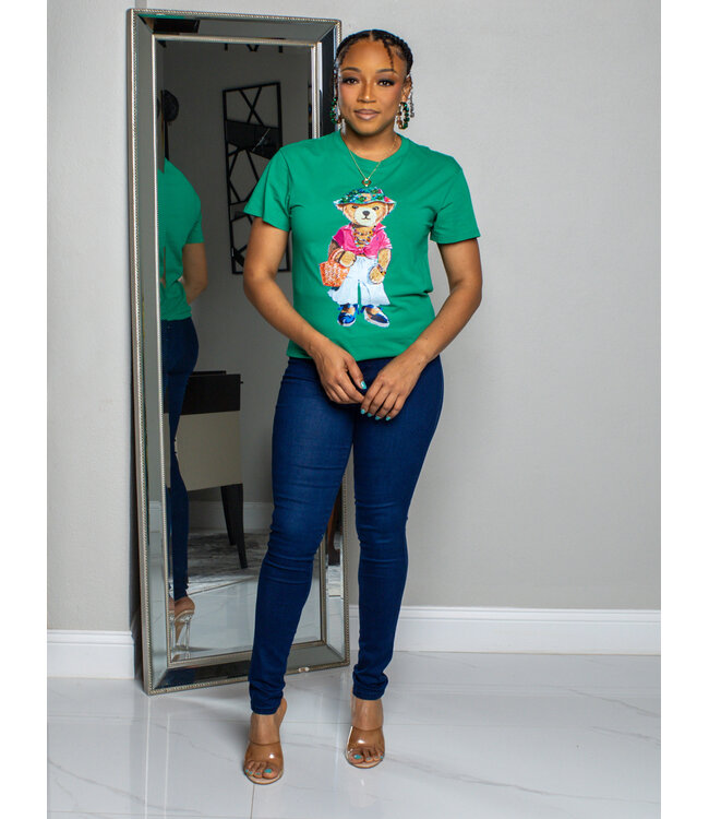 Vacation Bear  Graphic T-Shirt